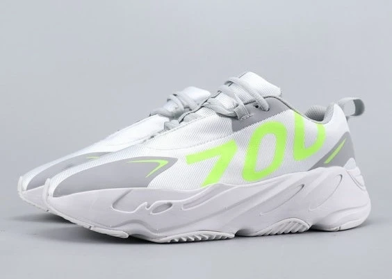 Yeezy Adidas Yeezy Boost 700 MNVN Silver Gray Lime 40 w