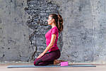 Блок для йоги PowerPlay 4006 Yoga Brick Рожевий, фото 5