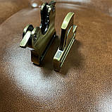 Фастекс металевий, застібка на 30 мм стропу, антик, фото 4