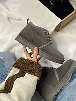 НЕ БРЕНД Ugg Neumel No Logo Grey 39 w