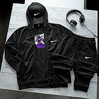 Кружка Nike Зиппер черный+штаны черный+ футболка черная+ кепка черная