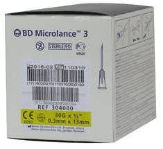 Голка ін'єкційна ВD Microlance 3 0.3х13 мм