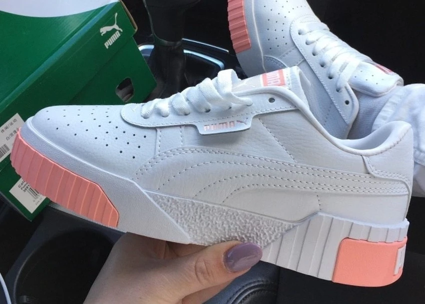 Puma cali 2025 pink shoes