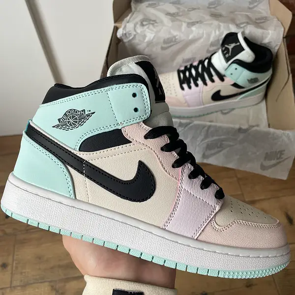 Jordan ones best sale multicolor