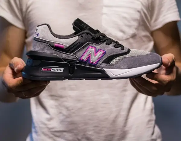 New balance 997s fusion kith x united arrows and sons grey pink sale
