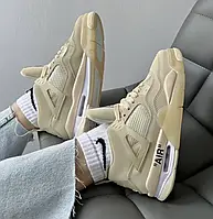 JORDAN RETRO 4 Jordan 4 OFF WHITE BEIGE 36 w