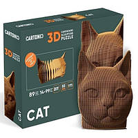 Книга «Картонний конструктор "Cartonic 3D Puzzle CAT"». Автор - Cartonic
