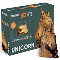 Книга «Картонний конструктор "Cartonic 3D Puzzle UNICORN"». Автор - Cartonic