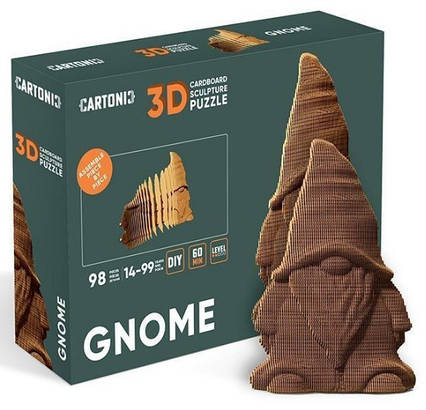 Книга Картонний конструктор "Cartonic 3D Puzzle GNOME"