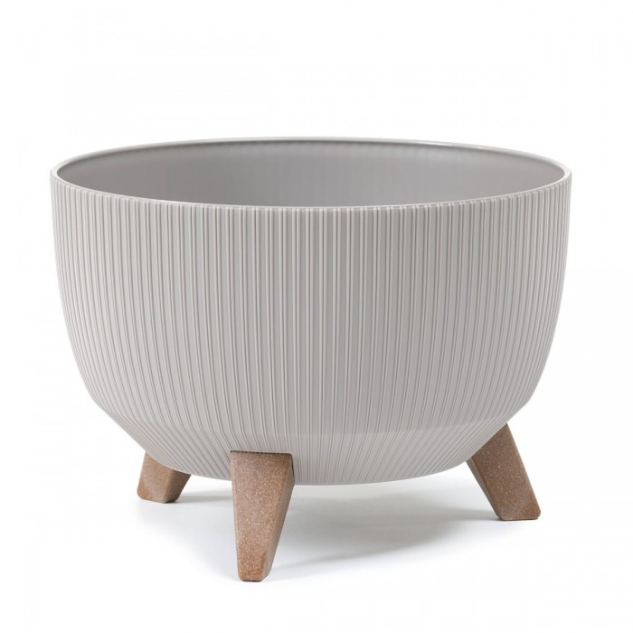 Горщик для квітів на ніжках 33 см Тапе Рома Джампер Ламела