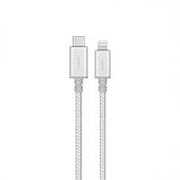 Кабель Moshi Integra Cable USB-C для Lightning Jet Silver (1.2 m)