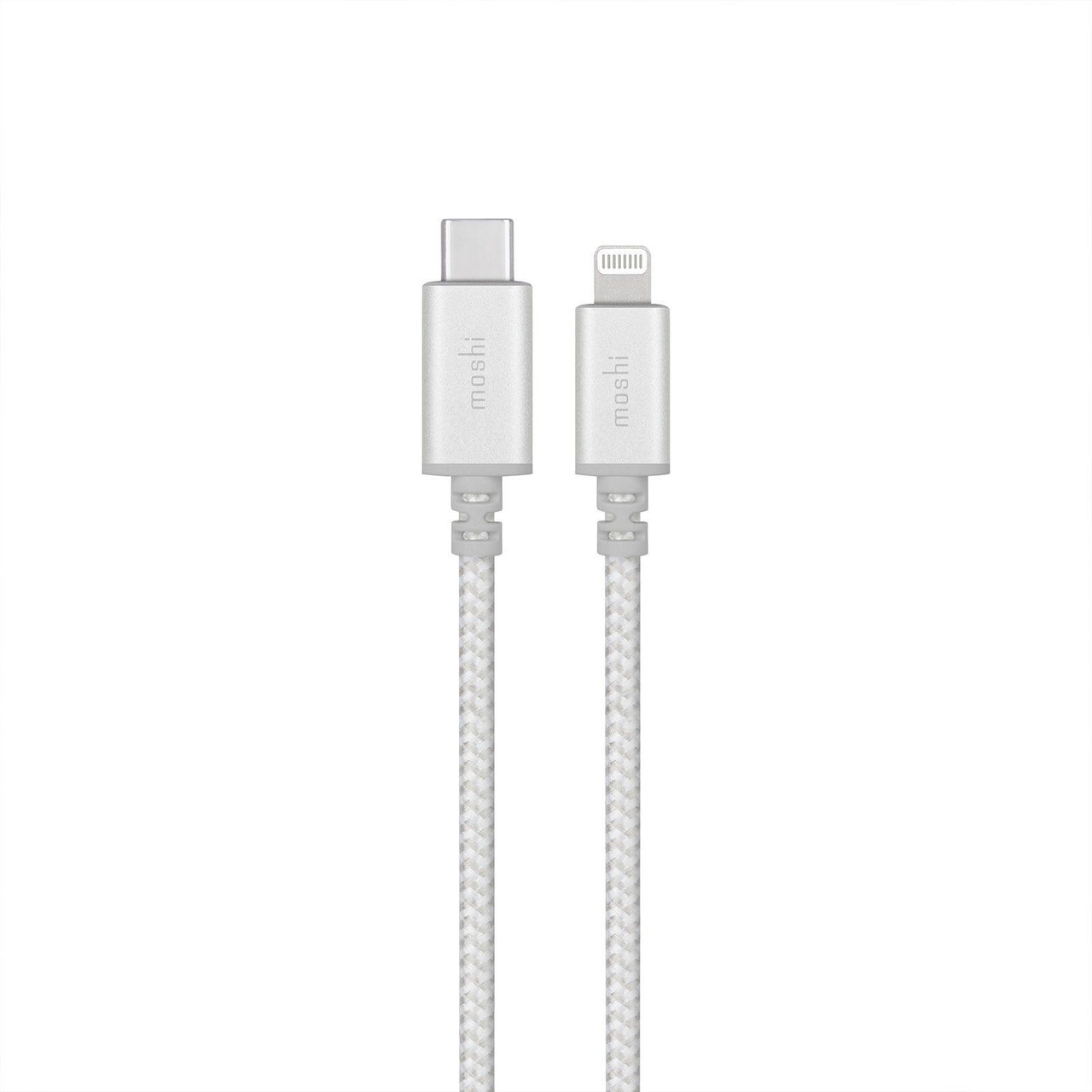 Кабель Moshi Integra™ Cable USB-C для Lightning Jet Silver (1.2 m)