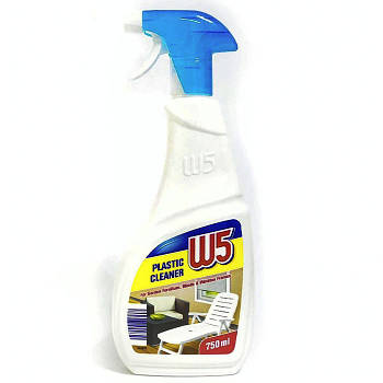 Засіб для чищення пластику W5 Plastic Cleaner спрей 750 мл