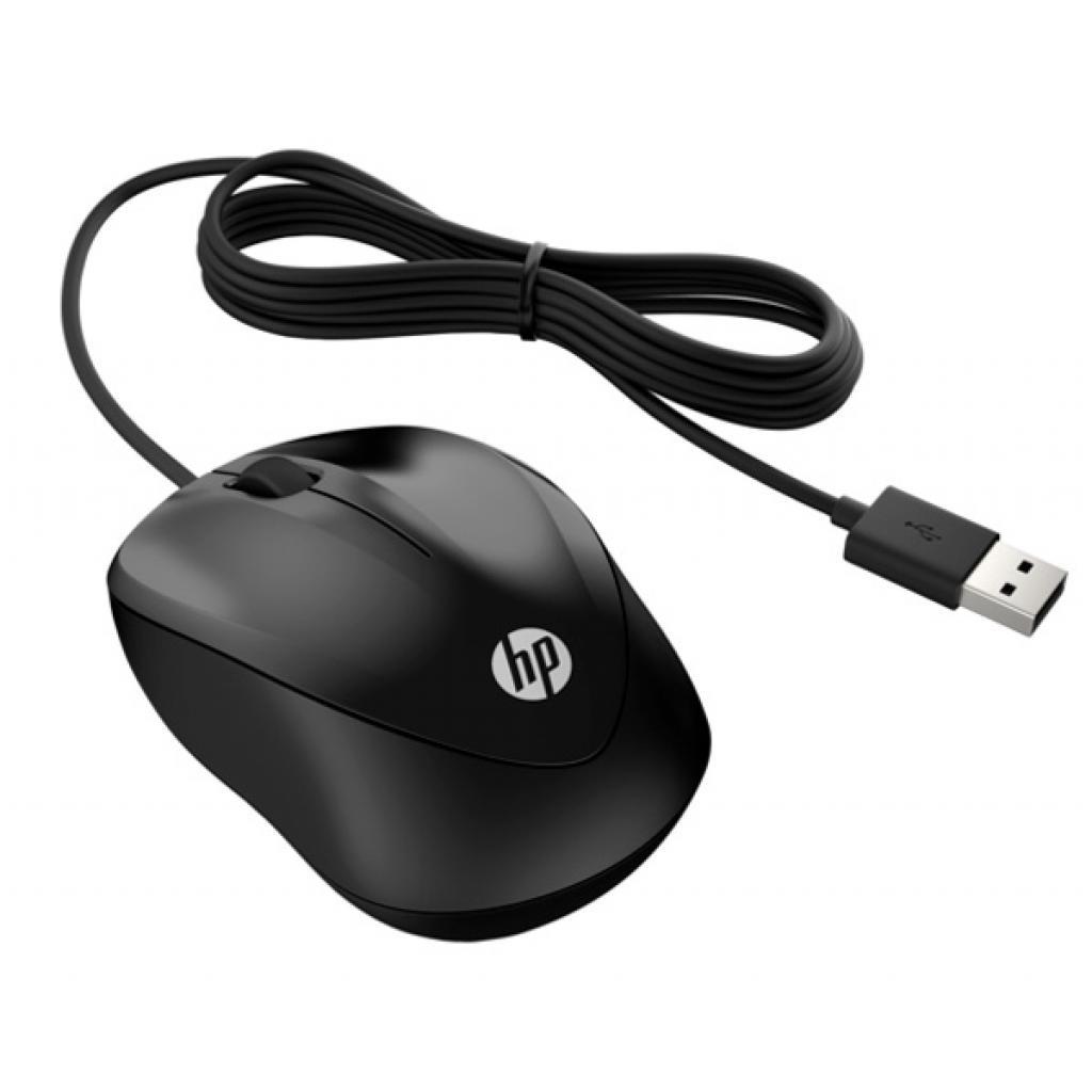 Мишка HP 1000 (4QM14AA) Black USB