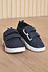 Кросівки дитячі для хлопчика демісезонні темно-синього кольору 165438T Безкоштовна доставка, фото 2