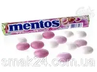 Жевательные драже Mentos Erdbeere mix клубничный 37.5 г