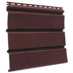 Софіт АЛЬТА-ПРОФІЛЬ без перфорації, коричневий 3,00х0,232м (0,696 м2)