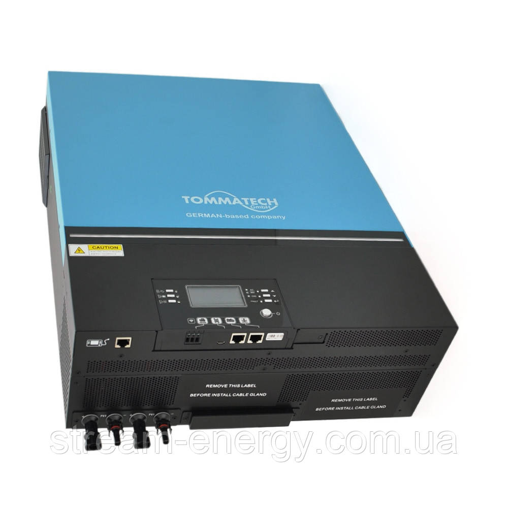 Гібридний інвертор 11кВт 48В TOMMATECH PLUS 11kW 48V MPPT(90-450) 150A, фото 1