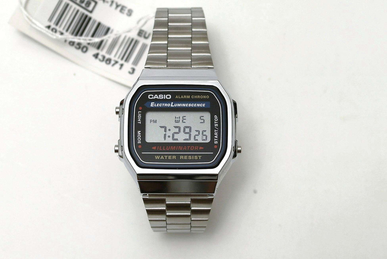 Годинник CASIO A168WA-1YES годинник a158 vintage