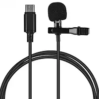 Микрофон XO MKF02 Black Mobile Microphone Type-C