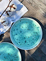 Тарілка кругла з бортиком 22 см, «Капучино Rame»