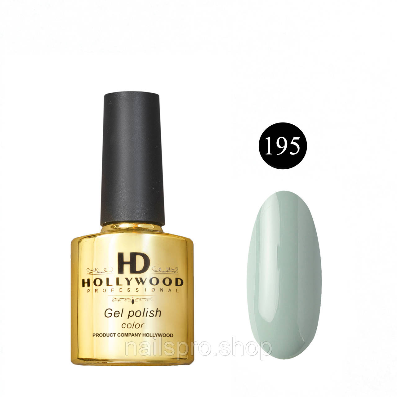 Гель лак HD Hollywod № 195, 8 ml.