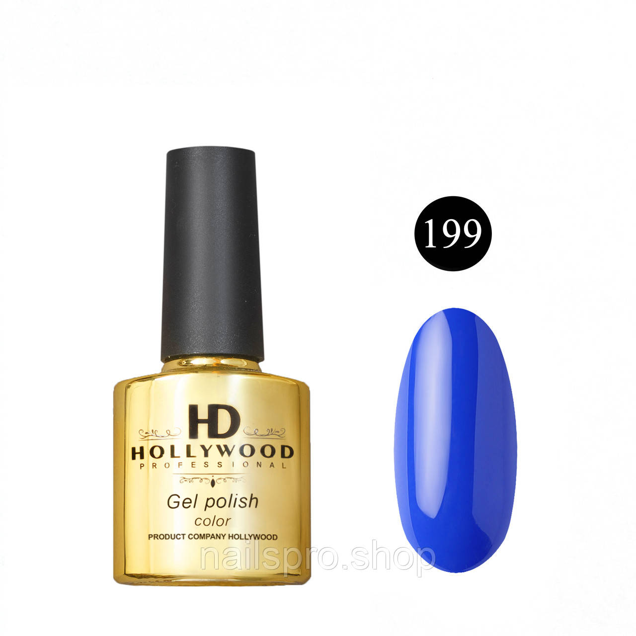 Гель лак HD Hollywod № 199, 8 ml.