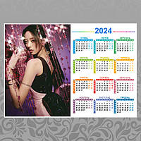 Плакат-календарь А3 K-Pop ITZY