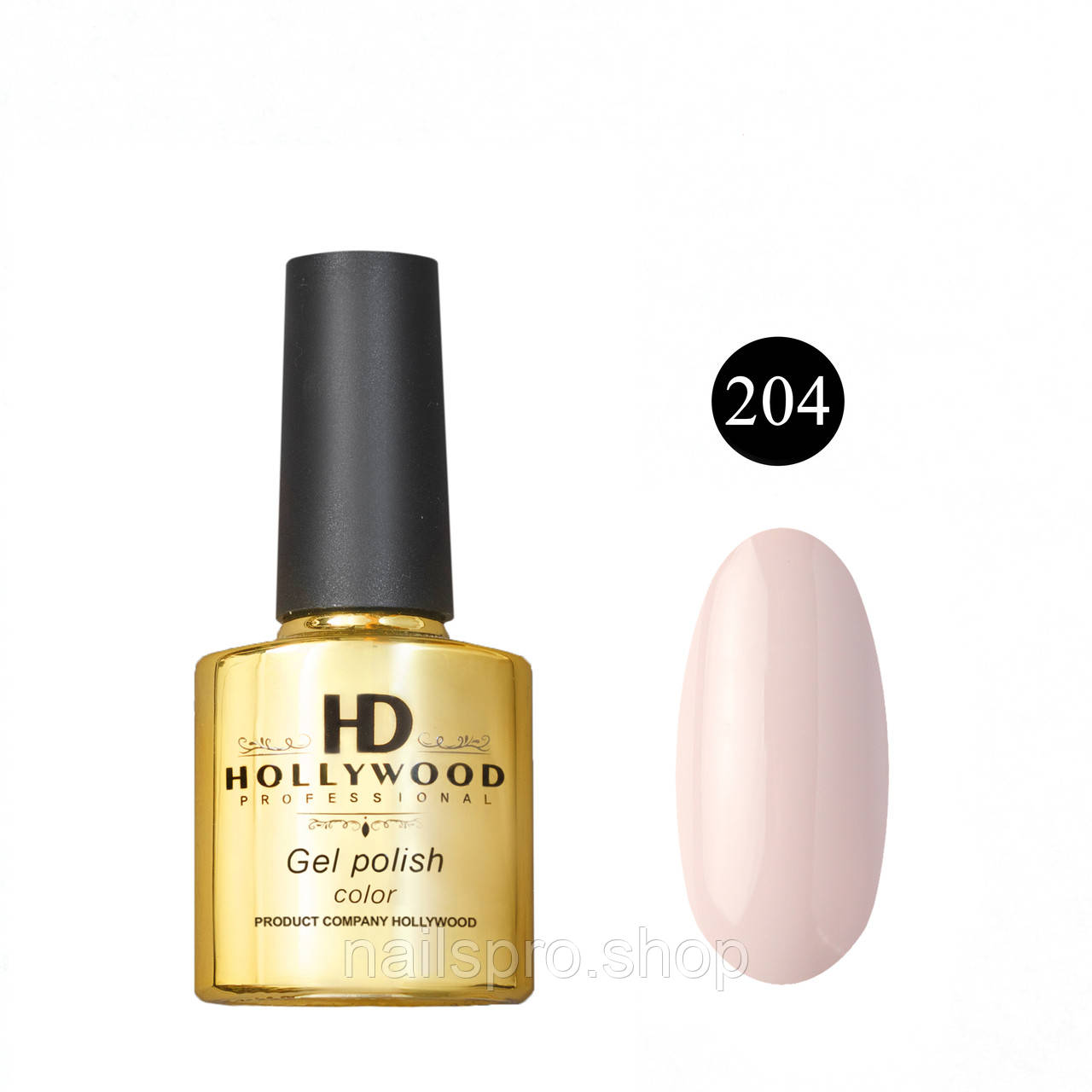 Гель лак HD Hollywod № 204, 8 ml., фото 1