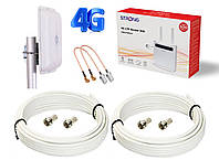 4G Комплект для интернета 4G LTE Маршрутизатор STRONG 300 с антенной MIMO ENERGY + кабель