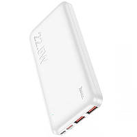 Внешний аккумулятор Power Bank Hoco J101 Astute 10000mAh 22.5W 2*USB QC3.0 1*Type-C PD White