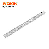 501012 Лінійка 12"/300мм х25 мм (нержавіюча сталь) INDUSTRIAL Wokin