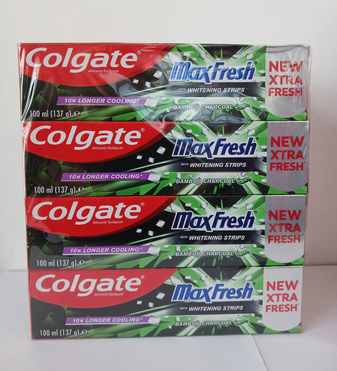 Паста зубна Colgate Max Fresh Whitening strips 100 мл.