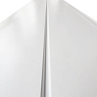 Фасадна металева панель (сайдинг) Біла 415х15х3800мм