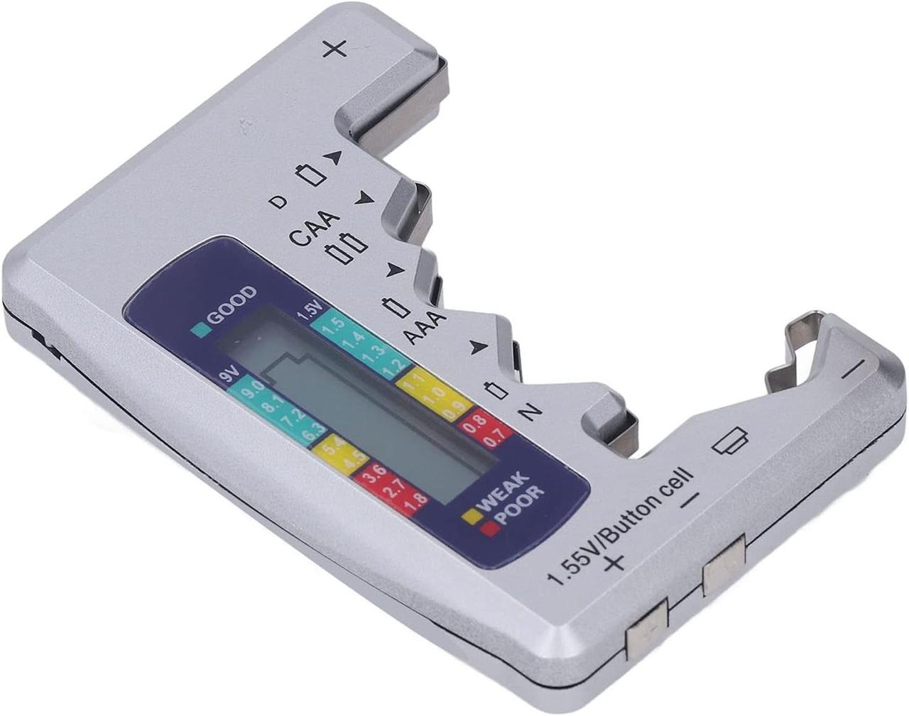 Універсальний цифровий тестер заряду батарей AA, AAA, Крона BT-886 LCD White