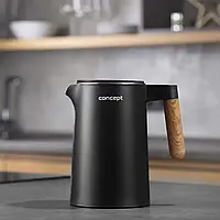 Электрический чайник быстрого кипячения с регулированием температуры 1.5 л SALT & PEPPER Concept RK3301 Black