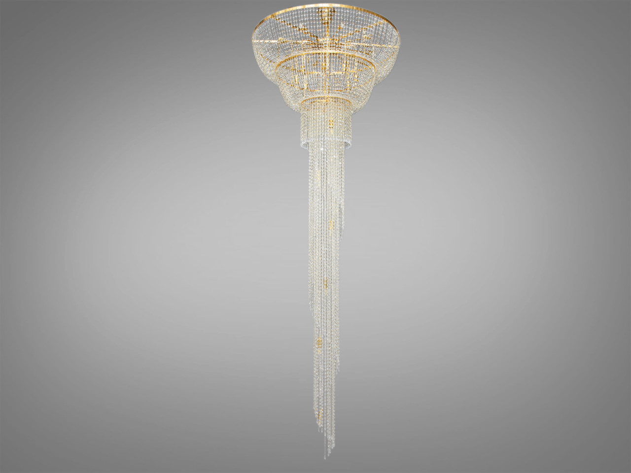 Кришталева лобпа декоративна FH012/1000x3400G-1, фото 1