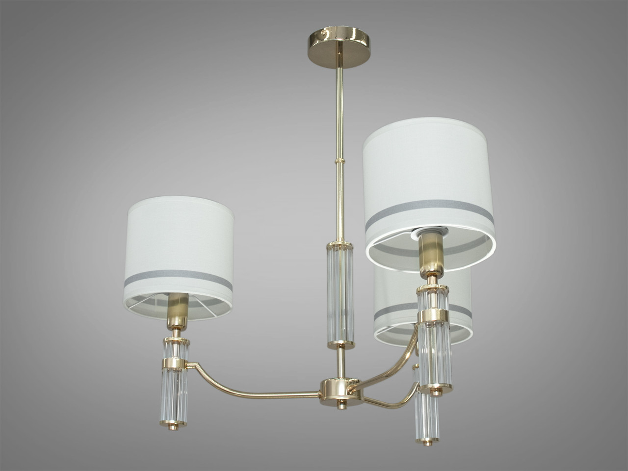 Люстра в спальню на 3 лампи Diasha 1011/3G, фото 1