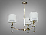 Люстра в спальню на 3 лампи Diasha 1011/3G, фото 2
