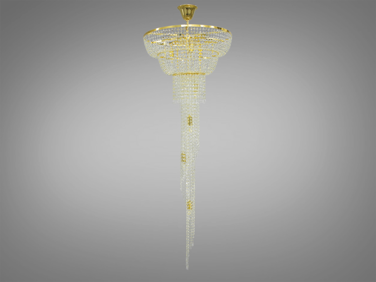 Кришталева люстра люстра Diasha FH012/600x1800G-1, фото 1