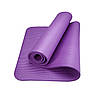 Килимок для йоги та фітнесу Power System PS-4017 NBR Fitness Yoga Mat Plus Purple (180х61х1), фото 6