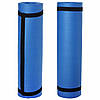 Килимок для йоги та фітнесу Power System PS-4017 NBR Fitness Yoga Mat Plus Blue (180х61х1), фото 9