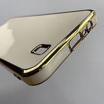 Чохол для Realme C20 глянцевий із золотою окантовкою чохол на телефон реалмі с20 пудровий h7y, фото 5