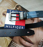 Чоловічий шкіряний ремінь Томмі в коробці, фото 2