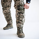 Зимний комплект: Бушлат тактичний Grifon на флісі Піксель плащівка + Штани тактичні на флісі GRIFON Apex піксель Rip-Stop, фото 4