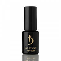 Топ для гель-лаку без липкої кулі Kodi No Sticky Top Coat. кругла пляшечка, 12 мл