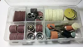 Набір для міні-дриля 84 предмети в кейсі