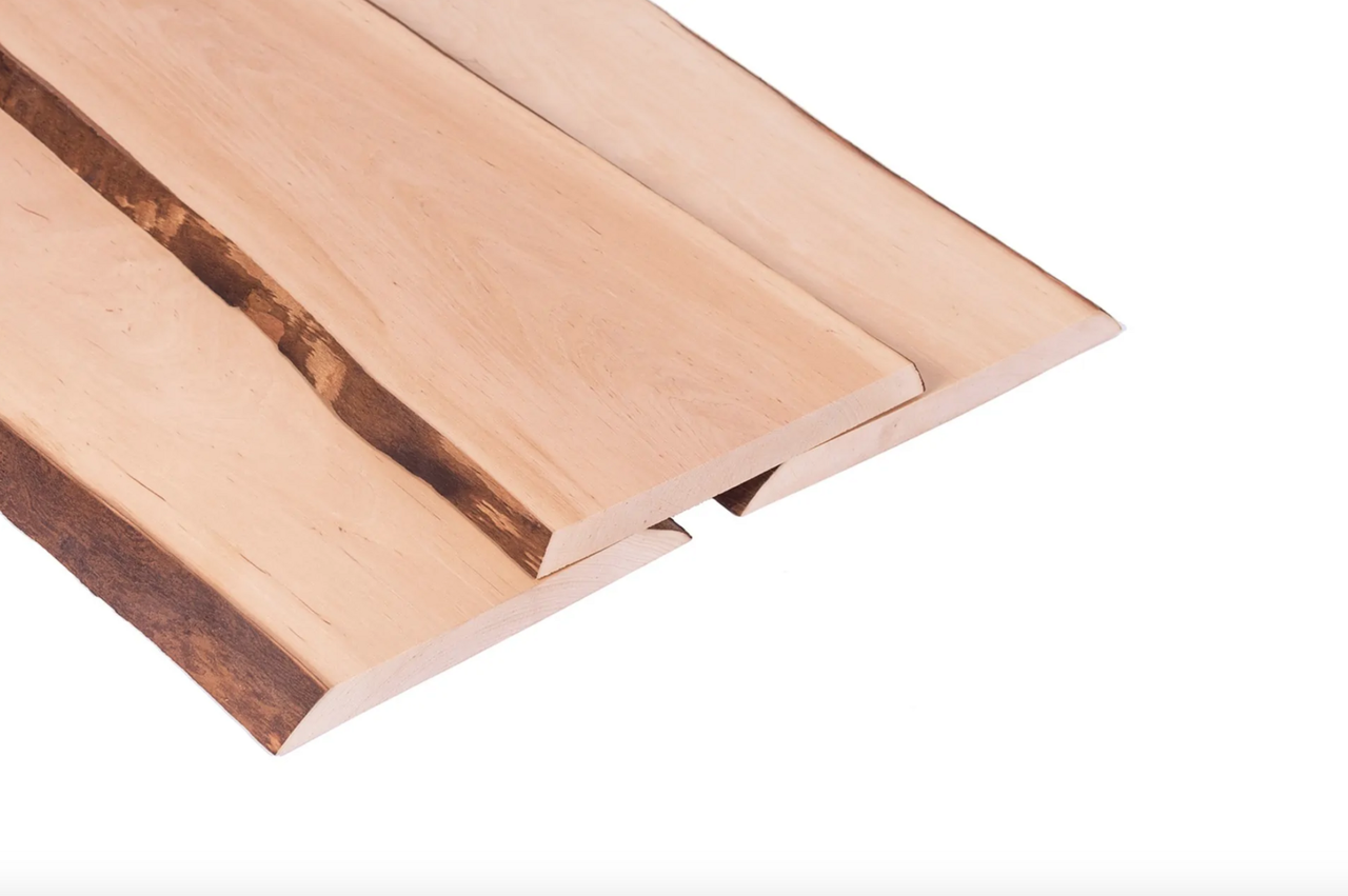 Панель UNEDGED PANEL, Вільха 22х250х(120-250) Другий сорт