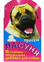 "Ласуня Протеин" - витаминно-минеральная добавка для собак (100 табл.), Норис