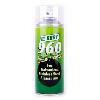 Реактивний грунт Body 960 Wash Primer 400 мл (аерозольний балон)